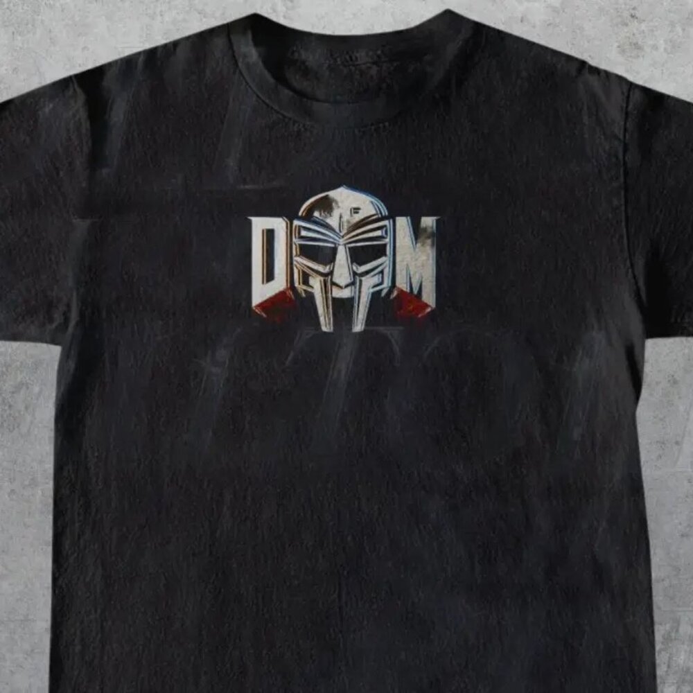 Retro MF Doom Y2K Graphic Rap Music Fan Gift Unisex 90s Concert Tour T-shirt0 5